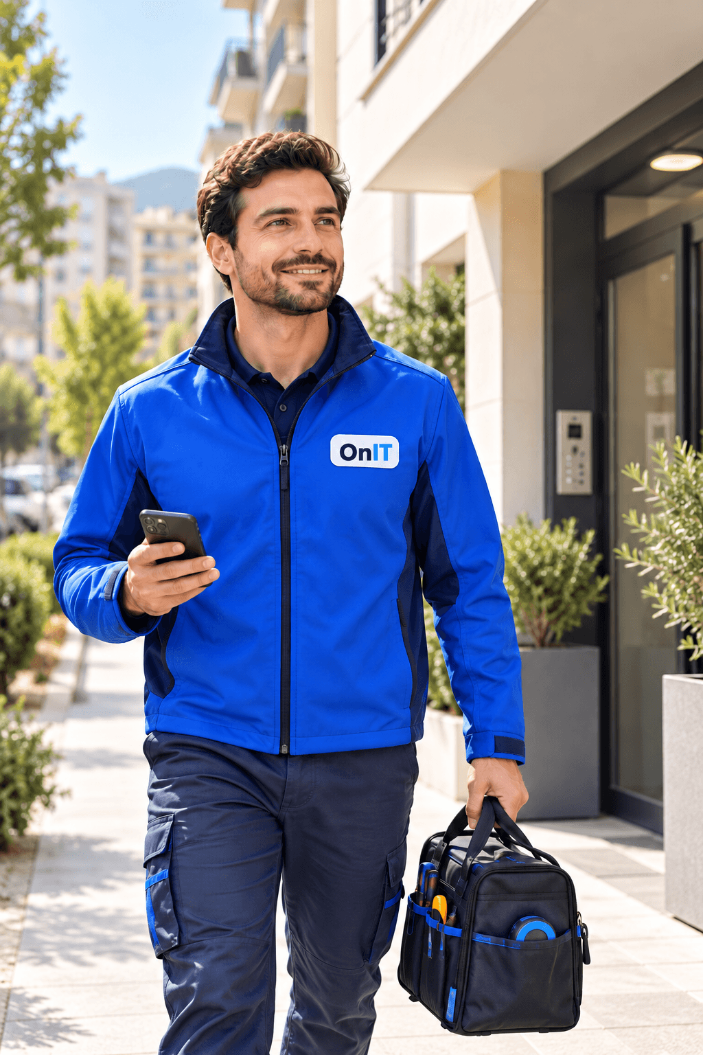 Profesionist OnIT duke parë aplikacionin
